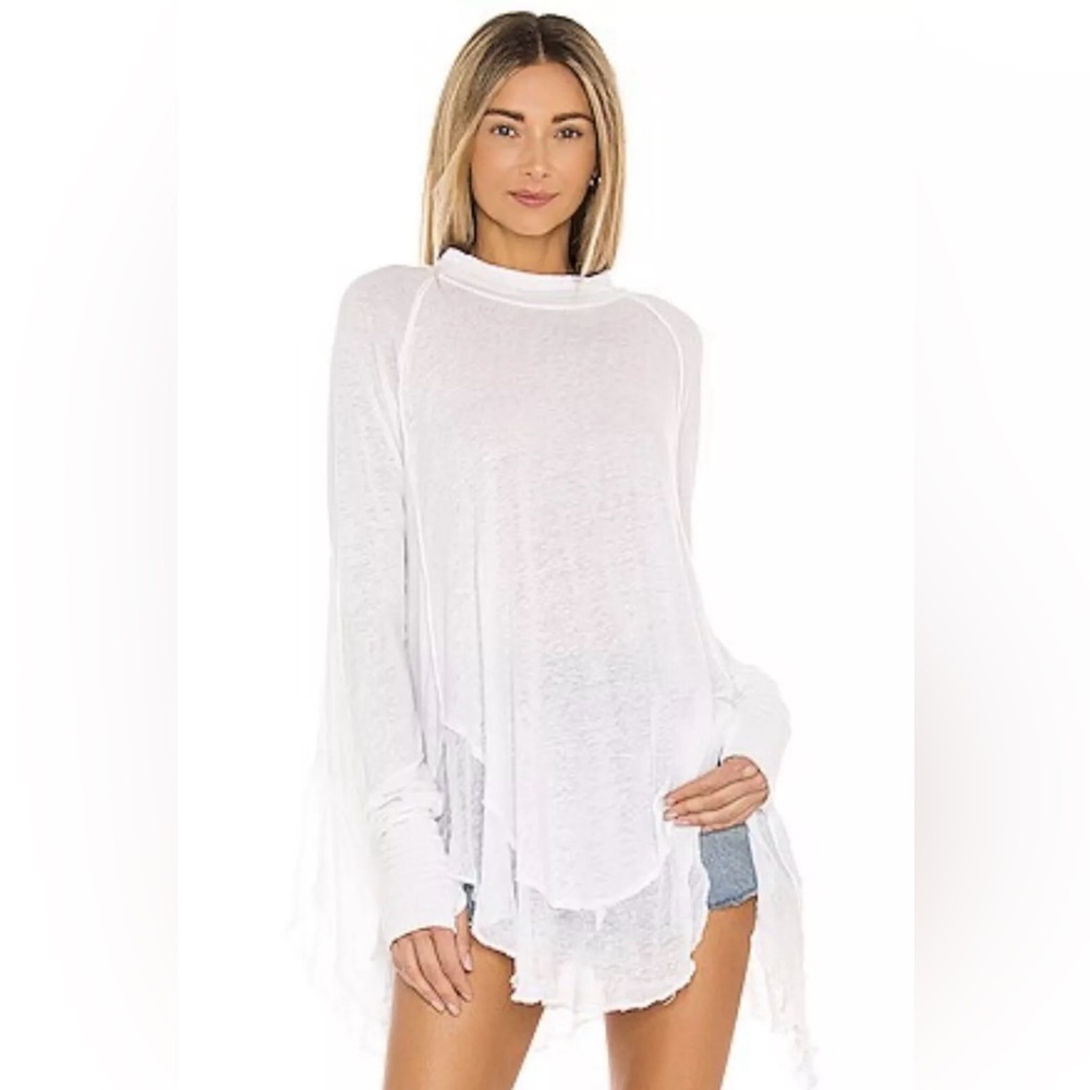 Free People Ivory Starlight Tee - M